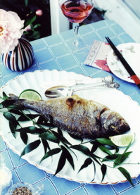 grilled fish